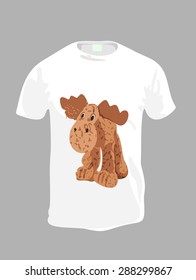 Men's t-shirt design template