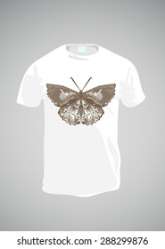 Men's t-shirt design template