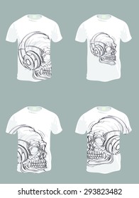 Men's t-shirt design template