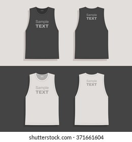 Men's t-shirt design template