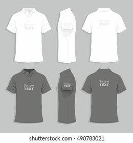 Men's t-shirt design template