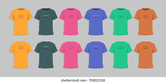 Men's t-shirt design template