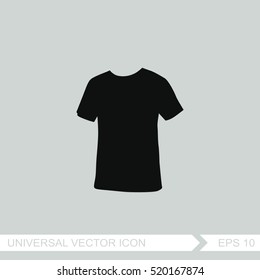 Men's t-shirt vector icon.