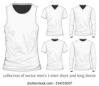 Men's t-shirt. Vector illustration.