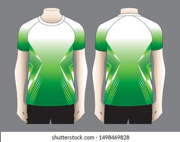 green sublimation t shirt