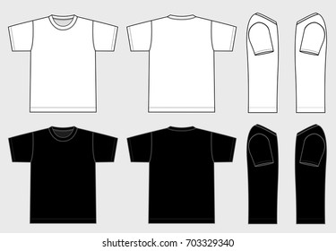 Men's T-shirts illustration [vector] 