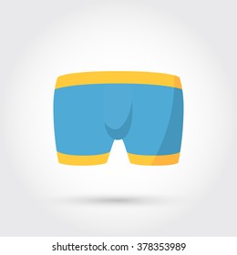 Men's underwear in front