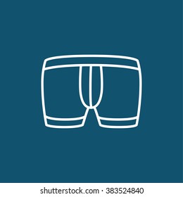 Men's underwear in front