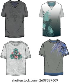men's washing tshirt model design. fashion design. pattern design and more