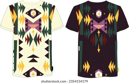 men's wear native American colors 
ethnic pattern seamless