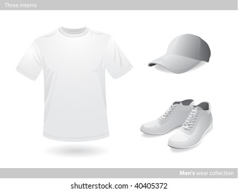 Mens wear white collection