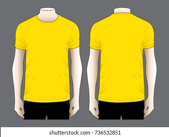 Yellow Shirt Images Stock Photos Vectors Shutterstock