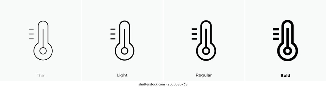 menstrual cup icon. Thin, Light Regular And Bold style design isolated on white background