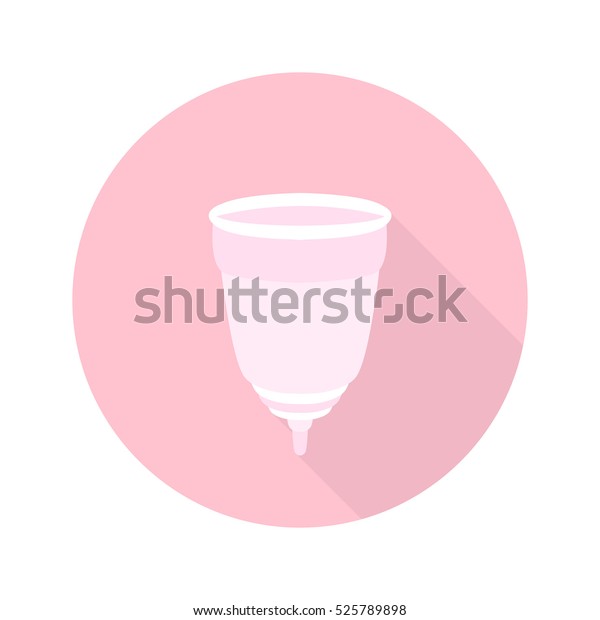 Menstrual Cup Icon Vector Illustration Stock Vector (Royalty Free ...