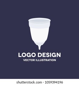 menstrual cup vector icon