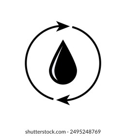 Menstrual Cycle. Menstruation Phase, Woman Ovulation Symbol. 