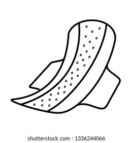 Menstrual pad icon
