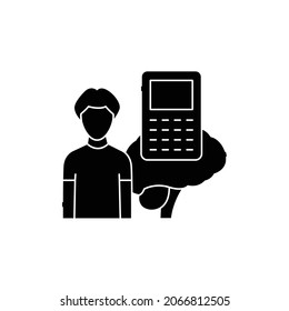 Mental arithmetic for kids сolor line icon. Children learning. Pictogram for web page, mobile app, promo. UI UX GUI design element. Editable stroke.