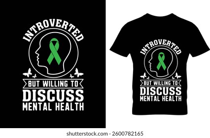 Mental Health Awareness Depression T-Shirt.