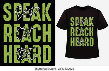 Mental health awareness design for t shirt and other uses.