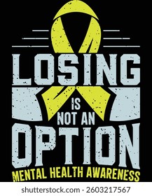 Mental Health Awareness Graphic Design, Health Awareness T-shirt, Positive Mental Health Poster, Self-Care Vector Artwork, Support Design, Health T-shirt Design, Awareness Campaign Art