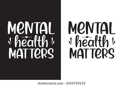 mental health awareness matters design