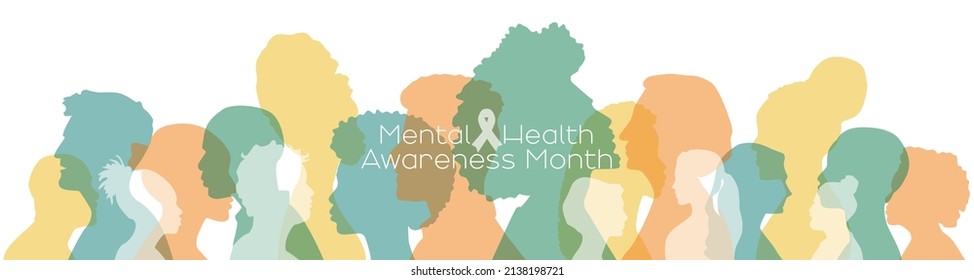 Mental Health Awareness Month banner.