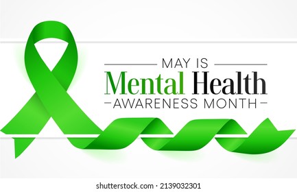 Mental Health Awareness Month Observed Each Stock Vector (Royalty Free ...