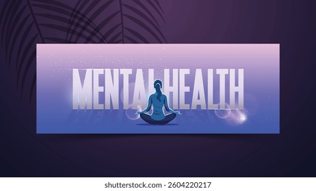 mental health banner design for corporate workers and councilor who are trying to increase the mindfulness of their workers from who work physically and who work remotely. social media banner and web.