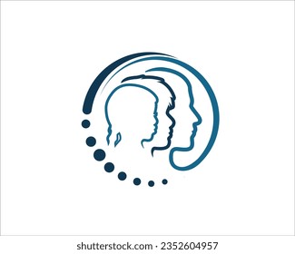 mental health care logo designs simple modern for medical service