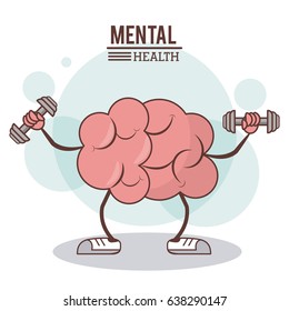 Mental Health Concept. Brain Training Exercise Healthy Image