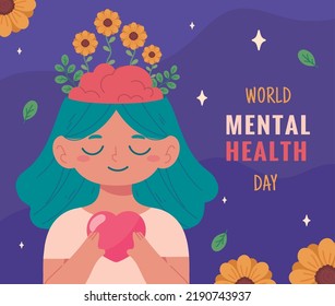 Mental Health Day Celebration Card