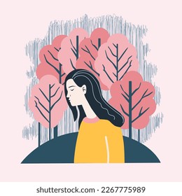 Mental health, disease, brain development, treatment concept