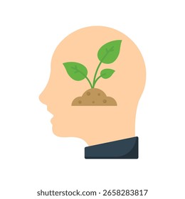 Mental Health  Flat Vector Icon Eps 10 Files