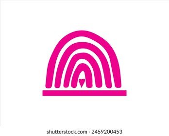 mental health icon and logo illustration.