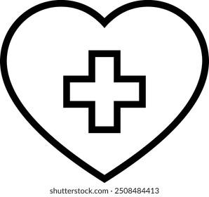 mental health icon. Thin linear style design isolated on white background