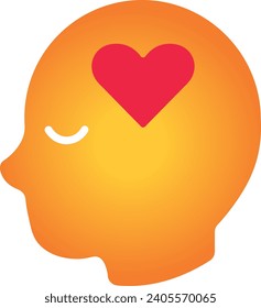 Mental Health Icon Vector Illustration