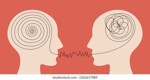 Salud mental, enfermedad, desarrollo cerebral, concepto de tratamiento médico, tratamiento terapéutico de enfermedades de pacientes por psicoterapia, ilustración vectorial