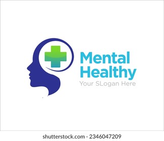 mental health logo designs simple modern for medical service