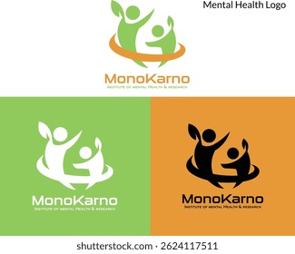 Mental Health Logo. you can use any suitable work