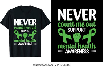 Mental Health Matters Cancer t-shirt design