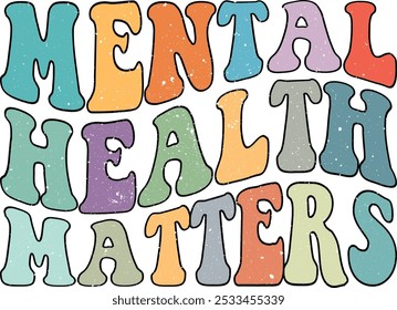 Mental Health Matters T Shirt Design 