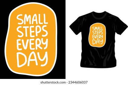 Mental health stickers motivational quotes on shirt, design editable template