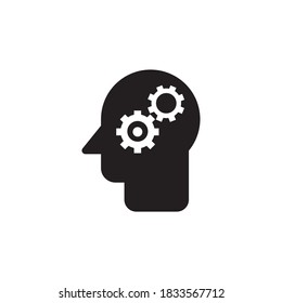 mental health vector icon design template