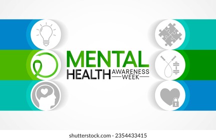 Mental Health Week is observed every year in October, A mental illness is a health problem that significantly affects how a person feels, thinks, behaves, and interacts with other people.