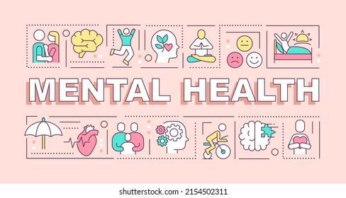 Mental health word concepts