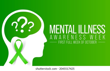 Mental illness awareness week is observed every year in October, mental illness is a health problem that significantly affects how a person feels, thinks, behaves, and interacts with other people.