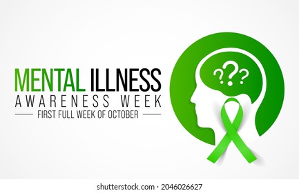 Mental illness awareness week is observed every year in October, mental illness is a health problem that significantly affects how a person feels, thinks, behaves, and interacts with other people.