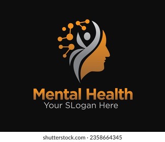 mental tech consult logo with people health figure