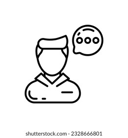 Mentee icon in vector. Illustration